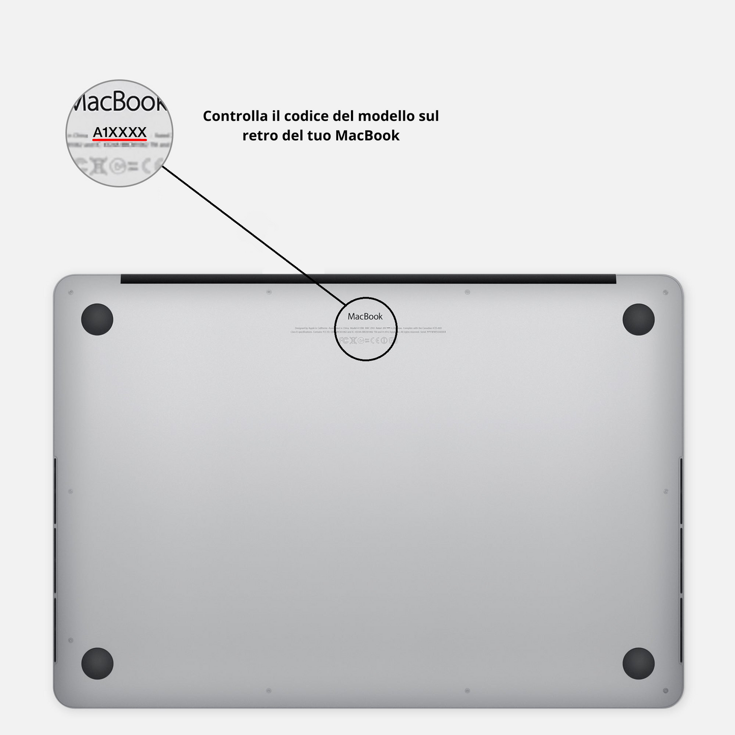 KATA Negative MacBook Case